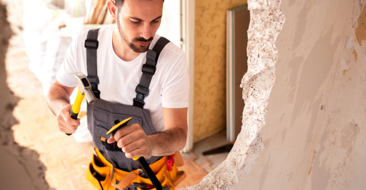 Tearing down a load bearing wall